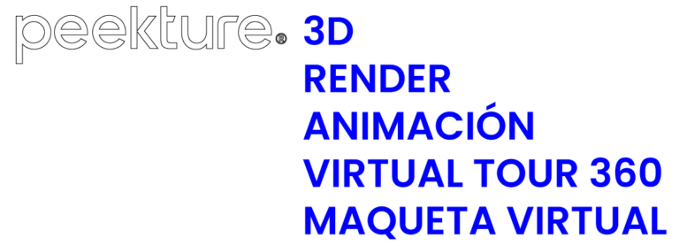 Peekture Servicios 3D Render Animacion Virtual Tour 360