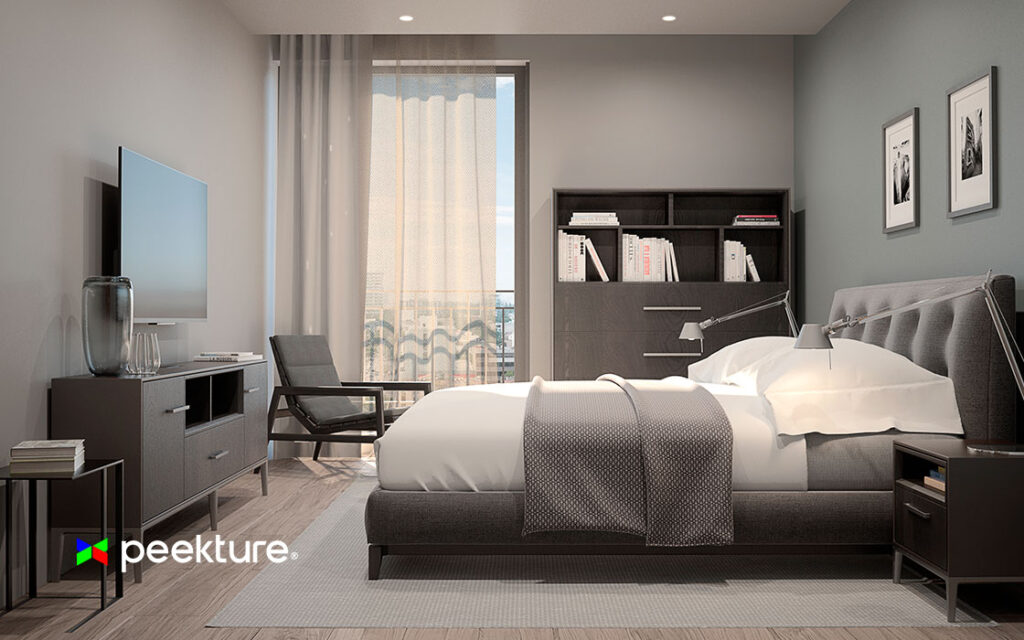 Render Interior Peekture Studio