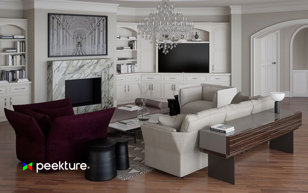 Render Interiorismo Peekture Studio