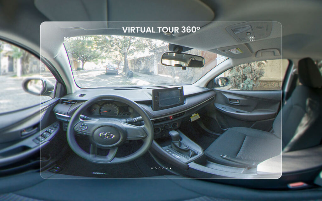 Tour Virtual 360 Agencia Automotriz Peekture Studio