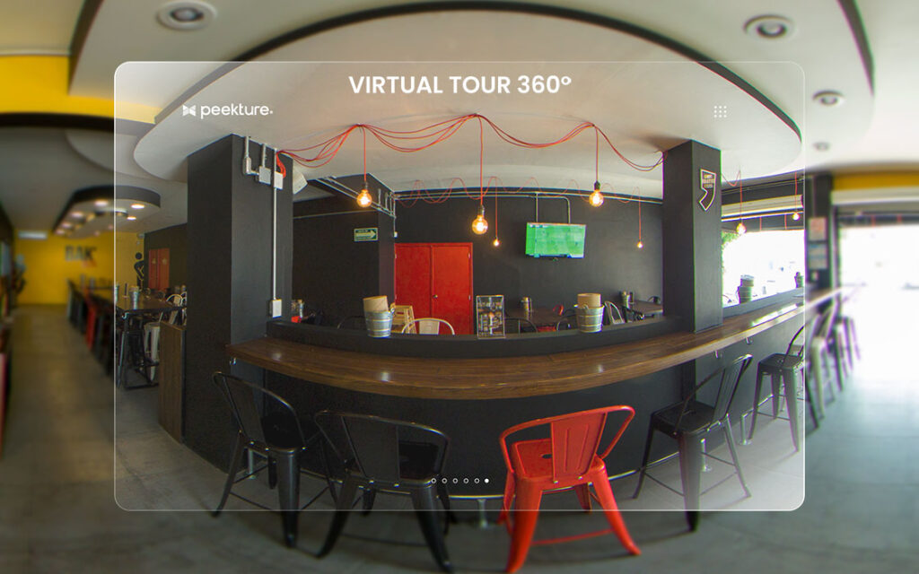 Tour Virtual 360 Restaurante Peekture Studio