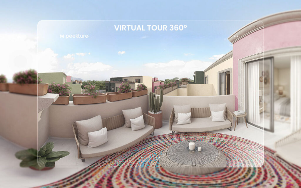 Virtual Tour 360 PreVenta Terraza Peekture Studio